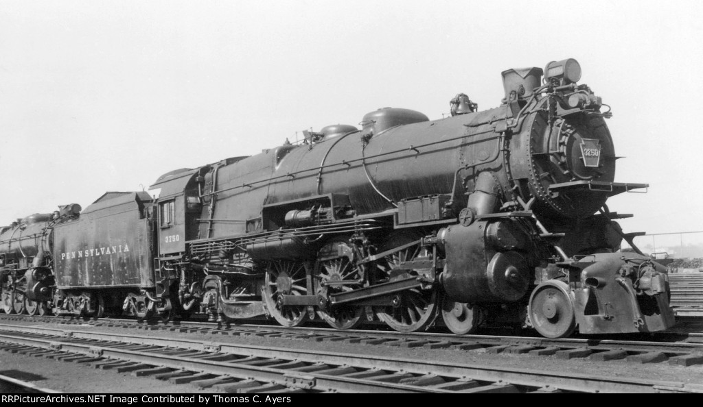 PRR 3750, K-4S, 1956